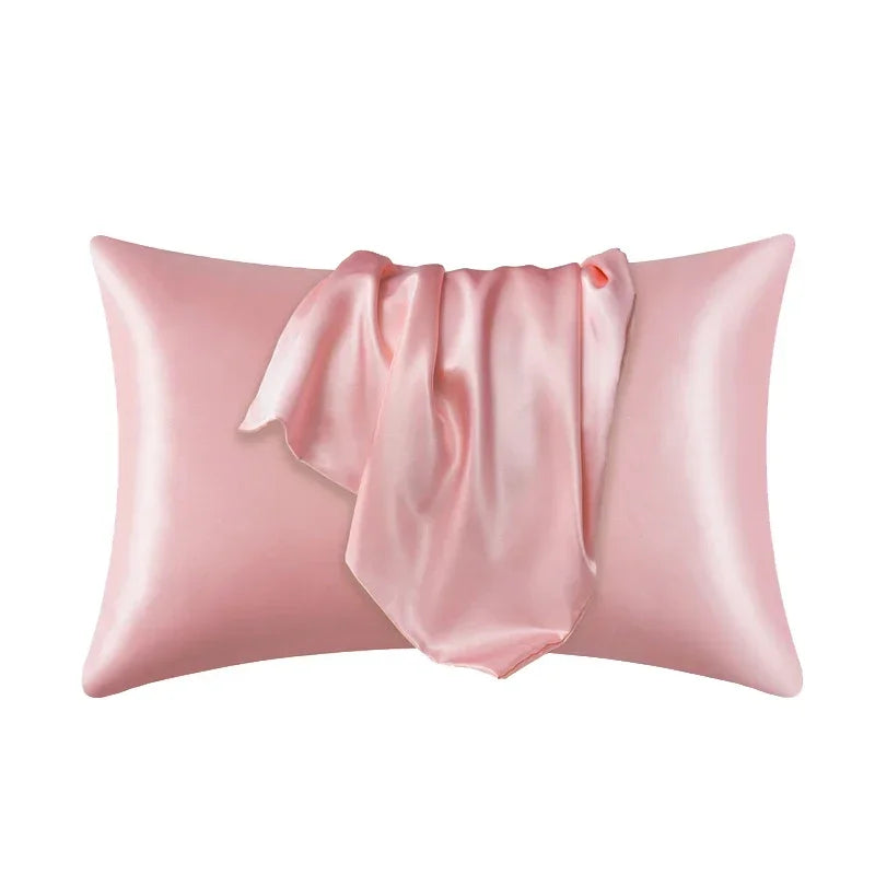 100% Natural Mulberry Silk Pillow Case Real Silk Protect Hair Skin Pillowcase