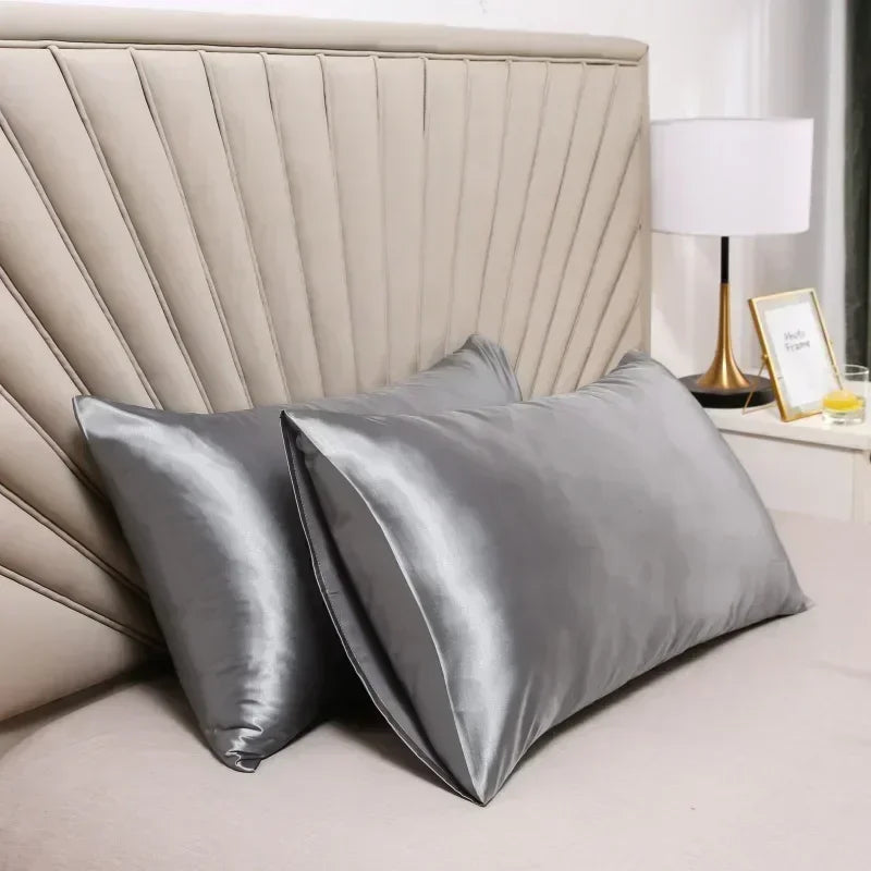 100% Natural Mulberry Silk Pillow Case Real Silk Protect Hair Skin Pillowcase