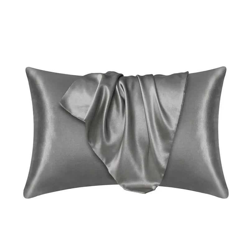 100% Natural Mulberry Silk Pillow Case Real Silk Protect Hair Skin Pillowcase