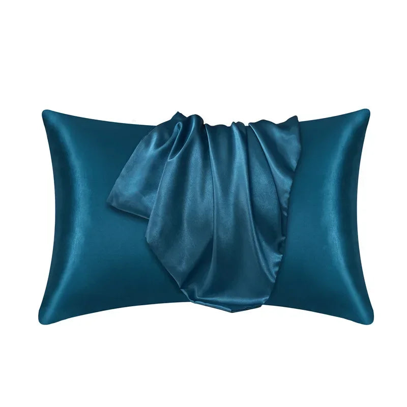 100% Natural Mulberry Silk Pillow Case Real Silk Protect Hair Skin Pillowcase