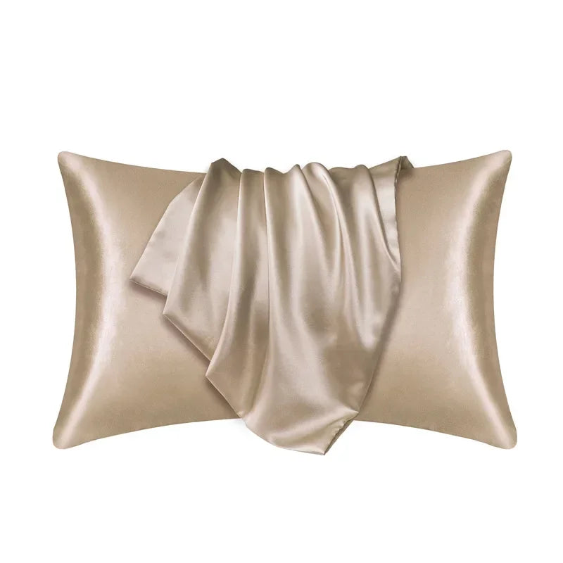 100% Natural Mulberry Silk Pillow Case Real Silk Protect Hair Skin Pillowcase