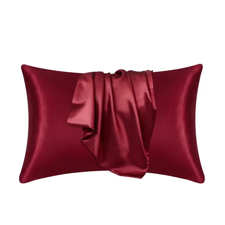 100% Natural Mulberry Silk Pillow Case Real Silk Protect Hair Skin Pillowcase